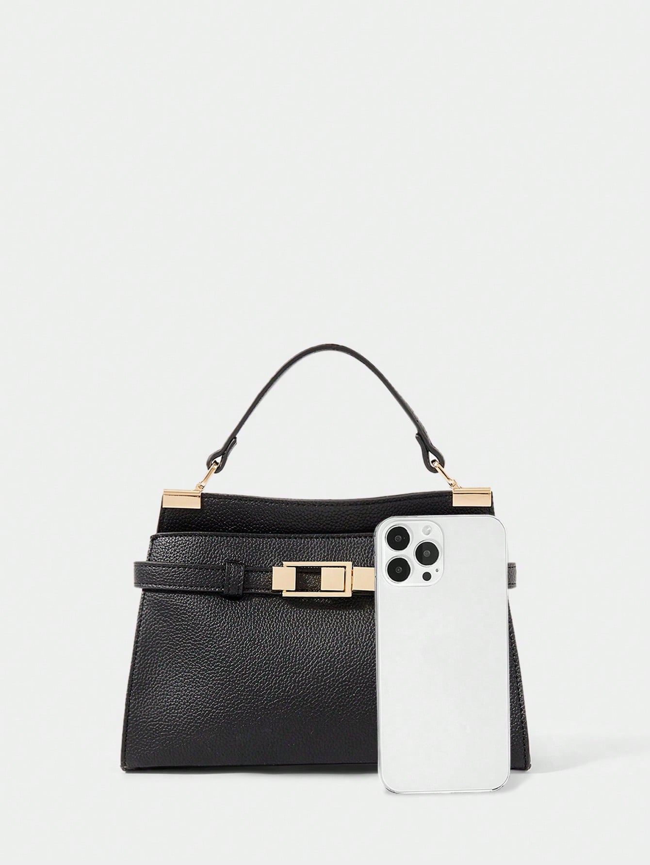 SHECARRY Bolsa de Ombro e Bolsa Feminina Versátil e Minimalista na Moda