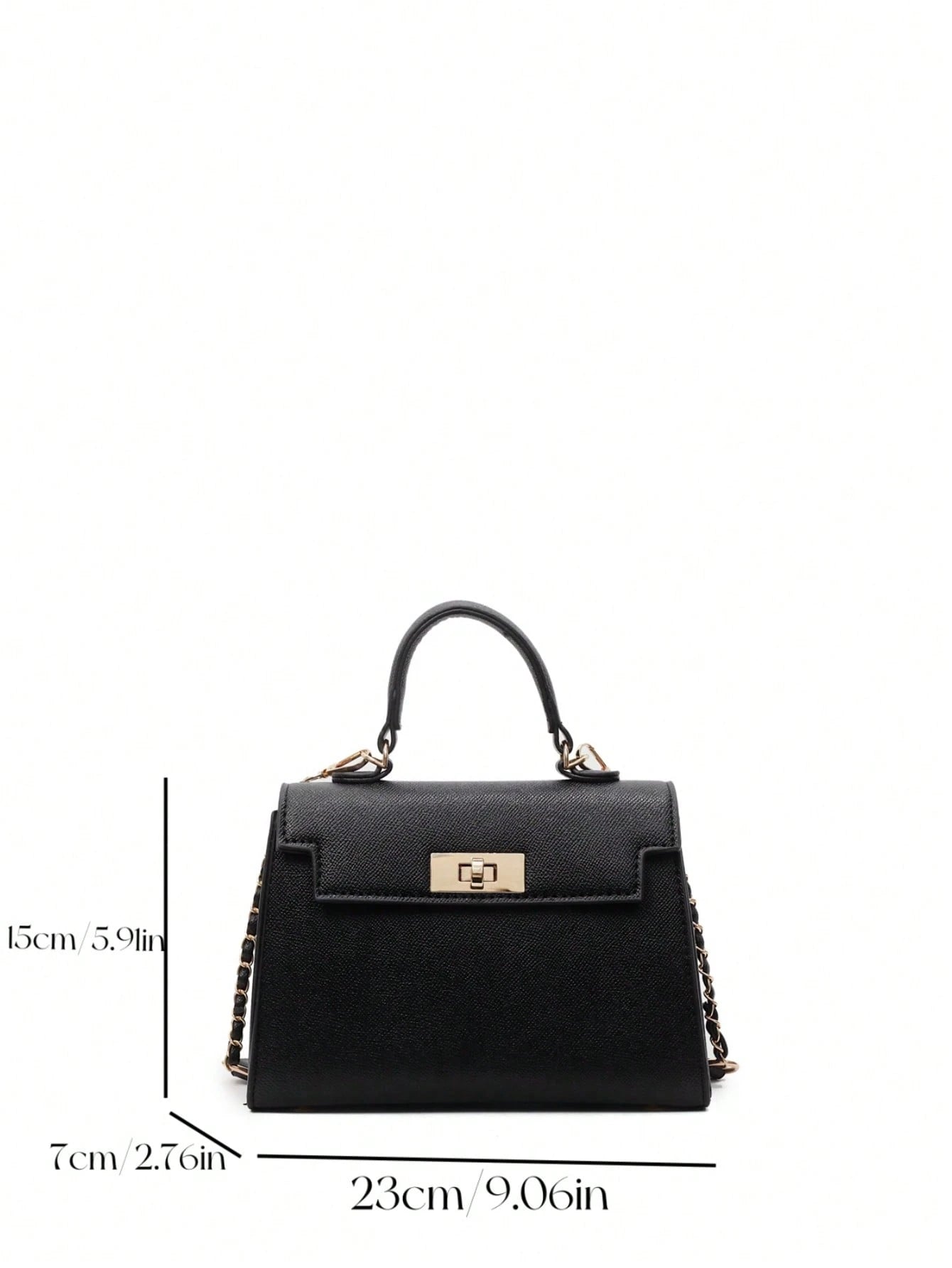 Nova Bolsa Feminina Padrão Crocodilo Brilhante, Grande Capacidade, Moda e Elegante, Acompanha Lenço Estiloso, Pode Ser Usada Como Bolsa de Ombro, Preta