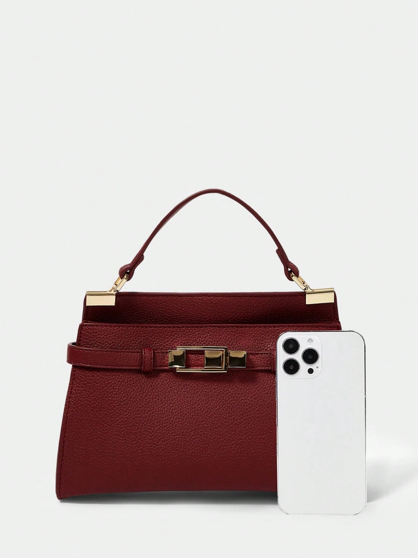 SHECARRY Bolsa de Ombro e Bolsa Feminina Versátil e Minimalista na Moda