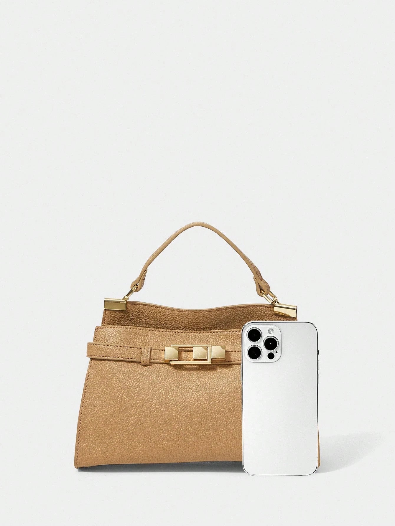 SHECARRY Bolsa de Ombro e Bolsa Feminina Versátil e Minimalista na Moda
