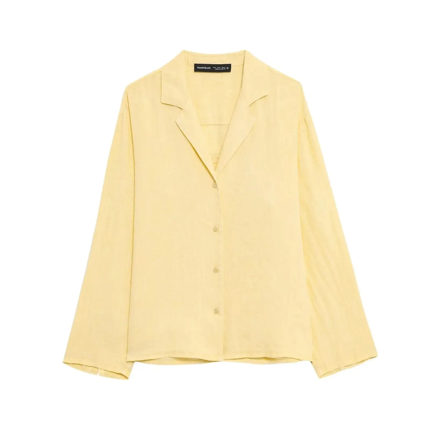 Kondala casual chique feminino terno amarelo com decote em v manga cheia único breasted blusa shorts elásticos moda 2025 primavera verão conjunto