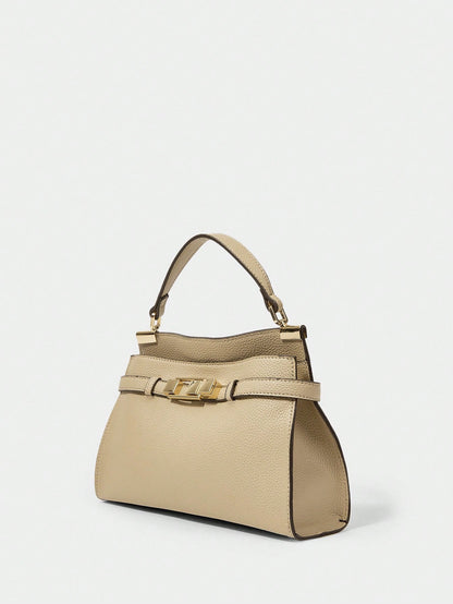 SHECARRY Bolsa de Ombro e Bolsa Feminina Versátil e Minimalista na Moda