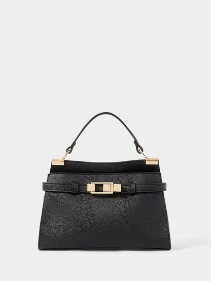 SHECARRY Bolsa de Ombro e Bolsa Feminina Versátil e Minimalista na Moda