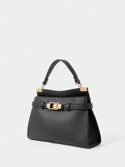 SHECARRY Bolsa de Ombro e Bolsa Feminina Versátil e Minimalista na Moda