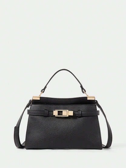 SHECARRY Bolsa de Ombro e Bolsa Feminina Versátil e Minimalista na Moda