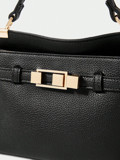 SHECARRY Bolsa de Ombro e Bolsa Feminina Versátil e Minimalista na Moda