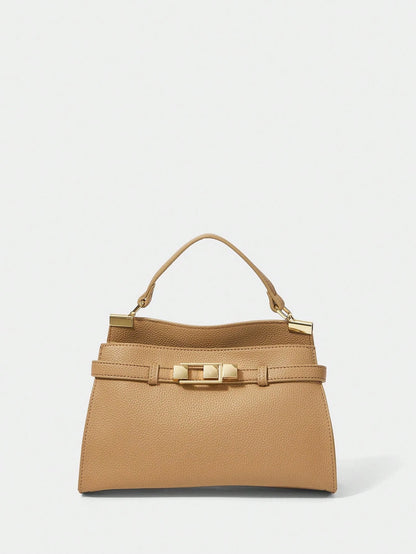 SHECARRY Bolsa de Ombro e Bolsa Feminina Versátil e Minimalista na Moda
