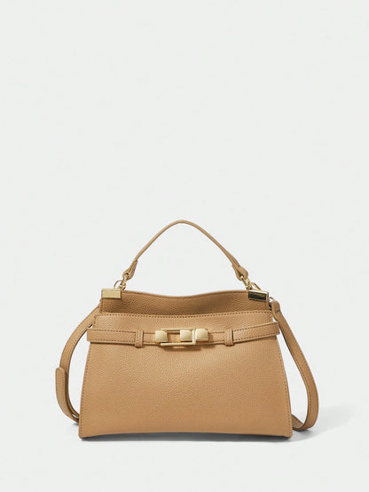 SHECARRY Bolsa de Ombro e Bolsa Feminina Versátil e Minimalista na Moda