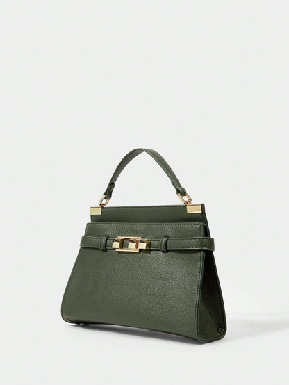 SHECARRY Bolsa de Ombro e Bolsa Feminina Versátil e Minimalista na Moda
