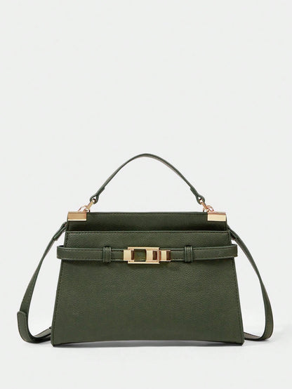 SHECARRY Bolsa de Ombro e Bolsa Feminina Versátil e Minimalista na Moda