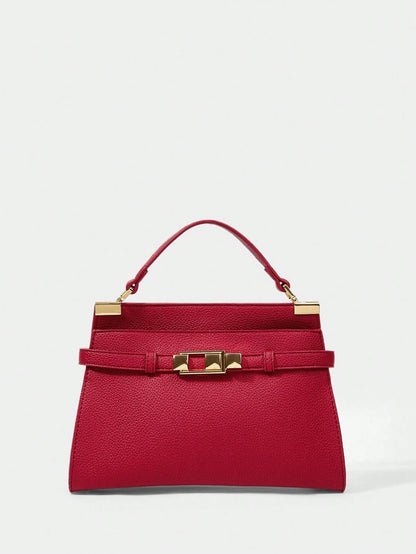 SHECARRY Bolsa de Ombro e Bolsa Feminina Versátil e Minimalista na Moda