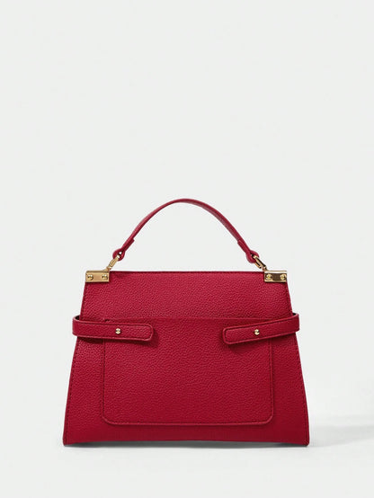 SHECARRY Bolsa de Ombro e Bolsa Feminina Versátil e Minimalista na Moda
