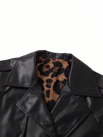 Solivie Casaco Trench de Mulher com Forro Térmico, Leve para Outono e Inverno