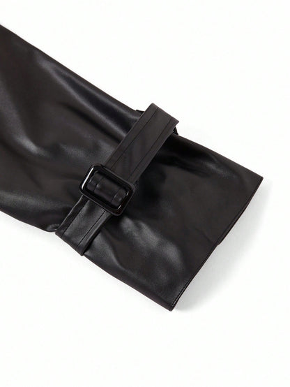 Solivie Casaco Trench de Mulher com Forro Térmico, Leve para Outono e Inverno