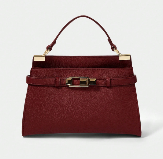 SHECARRY Bolsa de Ombro e Bolsa Feminina Versátil e Minimalista na Moda